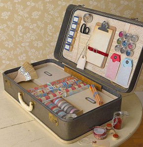 Suitcase craft kit